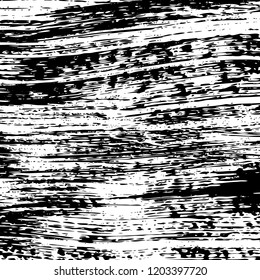 Vector grunge background. Black and white brush stroke pattern
