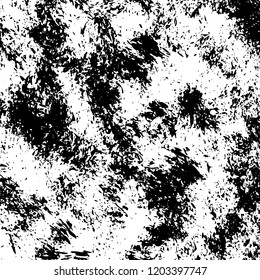 Vector grunge background. Black and white brush stroke pattern