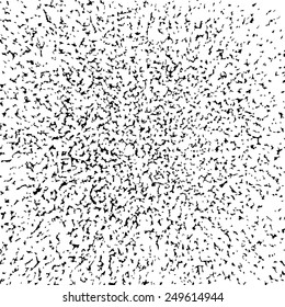 Vector grunge background. Black and white abstract background for your design. 