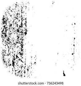 Vector grunge background black and white of abstract elements for print and design