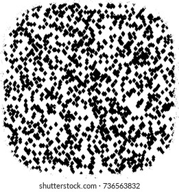 Vector grunge background black and white of abstract elements for print and design