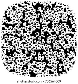 Vector grunge background black and white of abstract elements for print and design