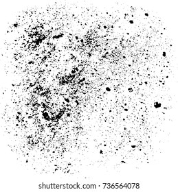 Vector grunge background black and white of abstract elements for print and design
