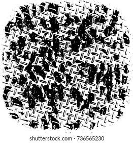 Vector grunge background black and white of abstract elements for print and design