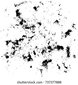 Vector grunge background black and white of abstract elements for print and design
