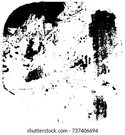 Vector grunge background black and white of abstract elements for print and design