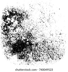 Vector grunge background black and white of abstract elements for print and design