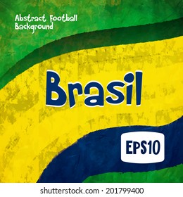 Fondo vectorial en el estilo de verano brasileño