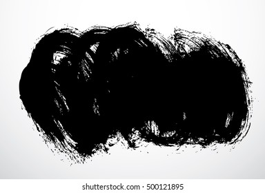 Vector grunge background. Vector brush stroke