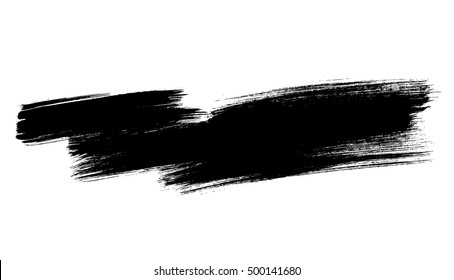 Vector grunge background. Vector brush stroke