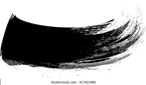 Vector Grunge Background. Modern Line Brush Stroke.