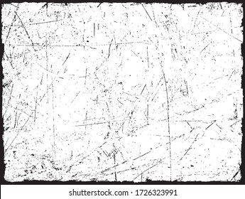 Vector grunge background with scratches.