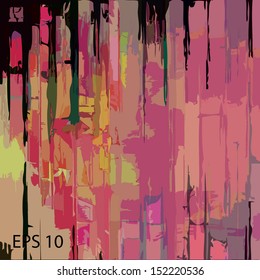 Vector grunge background with space for your text