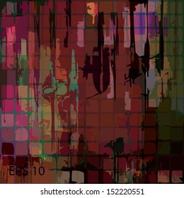 Vector grunge background with space for your text