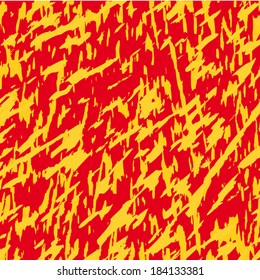  Vector  grunge background in Spanish flag concept.