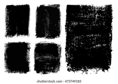 Vector grunge backgrounds.Set of grunge banners for your design.