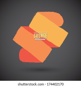 Vector grunge banner