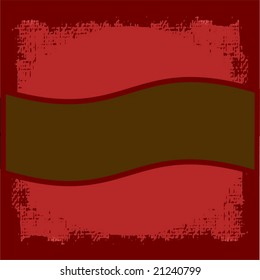 Vector Grunge With Banner Background