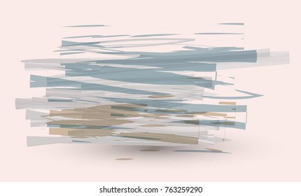 Vector grunge banner for your design.