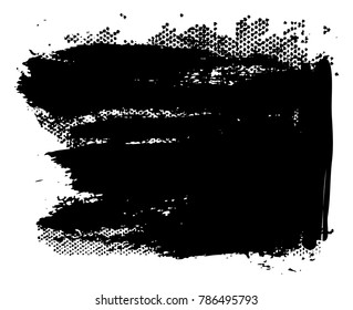 Vector grunge banner.Dirty banner for your design.