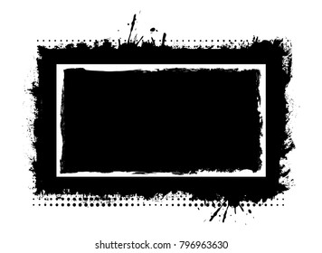 Vector Grunge Banner.Distress Grunge Background.