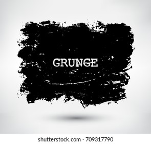 Vector grunge banner.Distressed banner for your design.