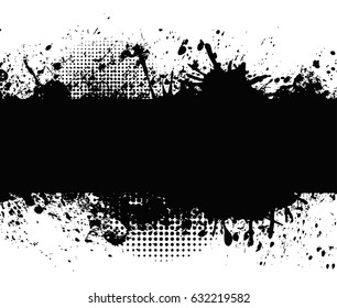 Vector grunge banner.Grunge background.