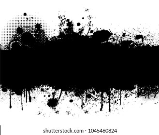 Vector grunge banner.Grunge design element.