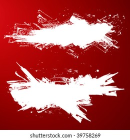Vector grunge banners