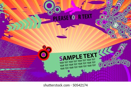 Vector Grunge banners