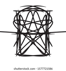  Vector Grunge black ink paint.for new design or brush,happening art Background.Monochrome texture.