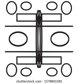 Vector Grunge black ink paint.for new design or brush,happening art Background.Monochrome texture. shape, hand-drawn