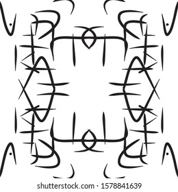 Vector Grunge black ink paint.for new design or brush,happening art Background.Monochrome texture. shape, hand-drawn