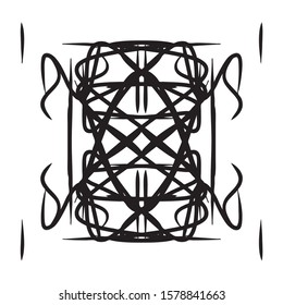 Vector Grunge black ink paint.for new design or brush,happening art Background.Monochrome texture. shape, hand-drawn