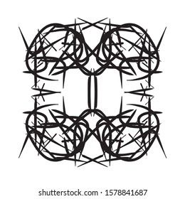 Vector Grunge black ink paint.for new design or brush,happening art Background.Monochrome texture. shape, hand-drawn