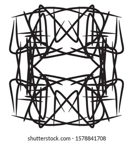 Vector Grunge black ink paint.for new design or brush,happening art Background.Monochrome texture. shape, hand-drawn