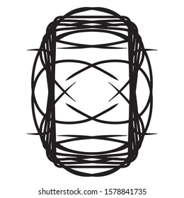 Vector Grunge black ink paint.for new design or brush,happening art Background.Monochrome texture. shape, hand-drawn
