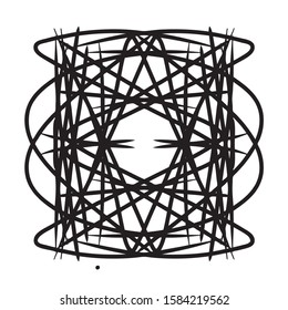Vector Grunge black ink paint.for new design or brush,happening art Background.Monochrome texture. shape, hand-drawn
