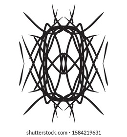 Vector Grunge black ink paint.for new design or brush,happening art Background.Monochrome texture. shape, hand-drawn