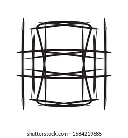 Vector Grunge black ink paint.for new design or brush,happening art Background.Monochrome texture. shape, hand-drawn