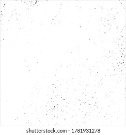 Vector grunge black ink splat background.