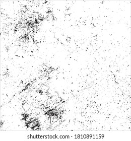 Fondo de las manchas de tinta negra grunge vectorial.textura monocroma