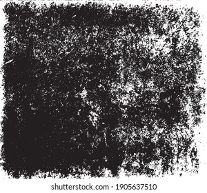 Ilustración de fondo abstracta de grunge vectorial en blanco y negro.