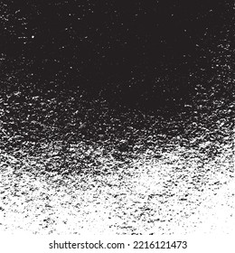 Ilustración de fondo abstracta de grunge vectorial en blanco y negro.