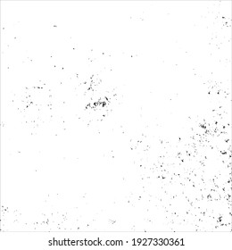 Vector grunge black and white dot ink splats.illustration Eps10