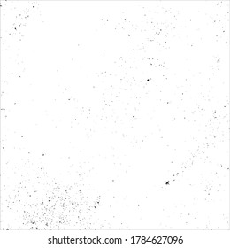Placas de tinta blanca y negra grunge vectorial.