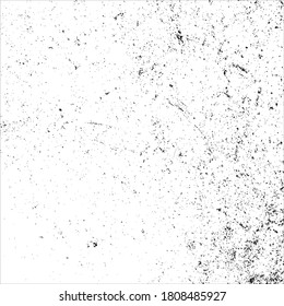 Vector grunge black and white ink splats background.