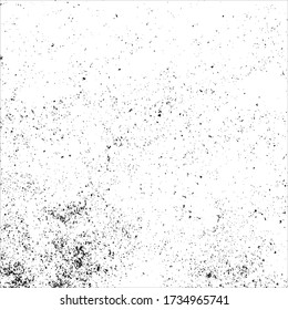 Vector grunge black and white pattern.Monochrome background illustration.Eps10
