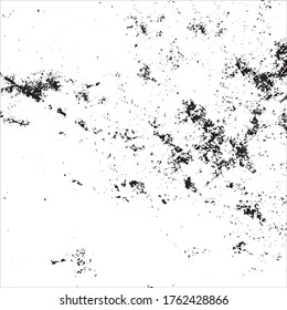 Vector grunge black and white splats ink.monochrome abstract background illustration.