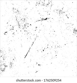 Vector grunge black and white splats ink.monochrome background illustration.Eps10
